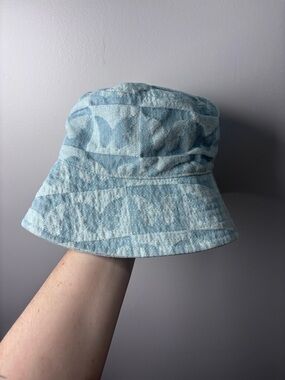 Women's Denim Butterfly Bucket Hat